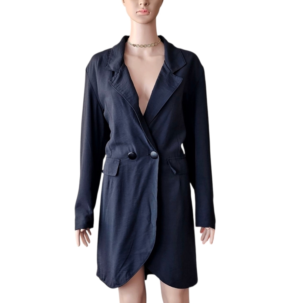 Vintage Otello Pelle Trench Dress/Coat